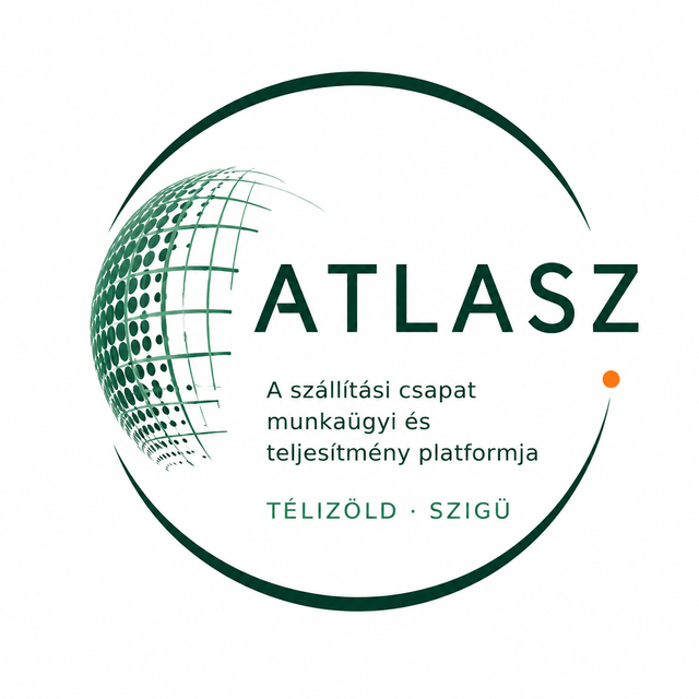 ATLASZ — a szállítási csapat munkaügyi és teljesítmény platformja